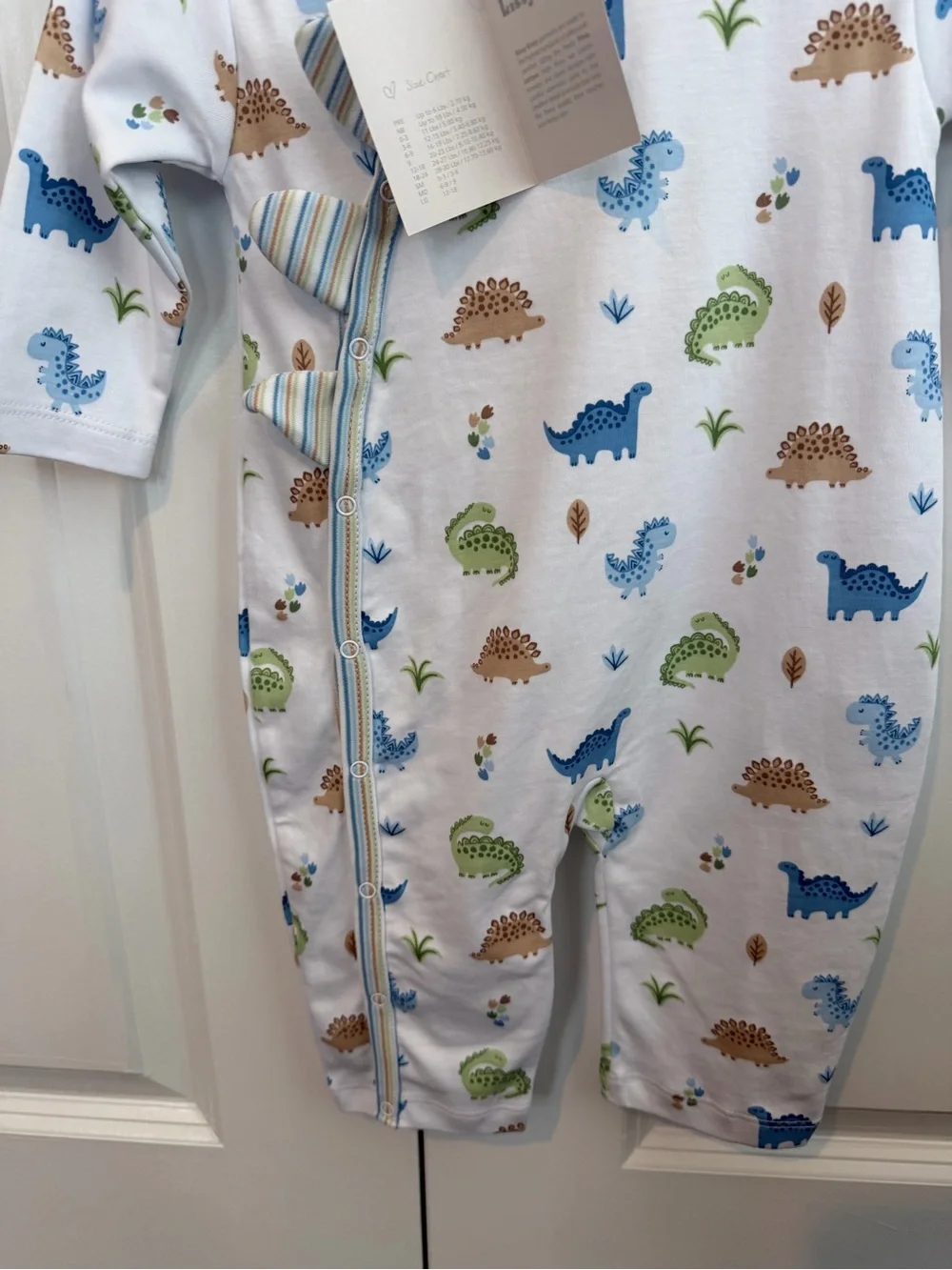 Kissy Kissy Dinosaur Domain Print Playsuit NWT Size 6-9 Months